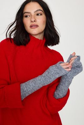 Lange Fingerlose Handschuhe