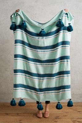 Lori Tasseled Throw Blanket