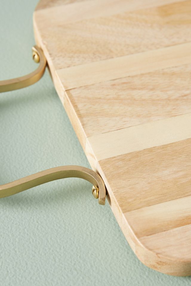 Wood Inlay Cheese Board #2