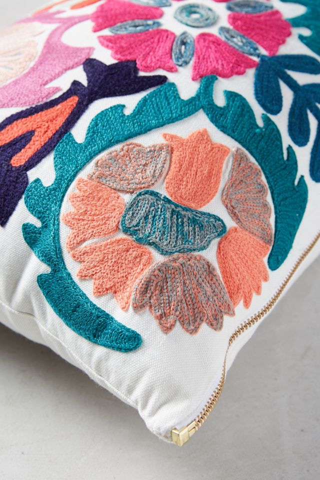 Harper Embroidered Pillow #3