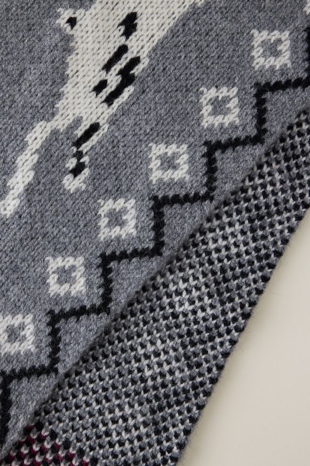 Damson Madder Cecily Bunny Scarf #2