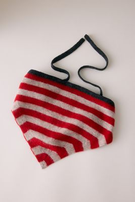 Damson Madder 100% Wool Triangle Scarf