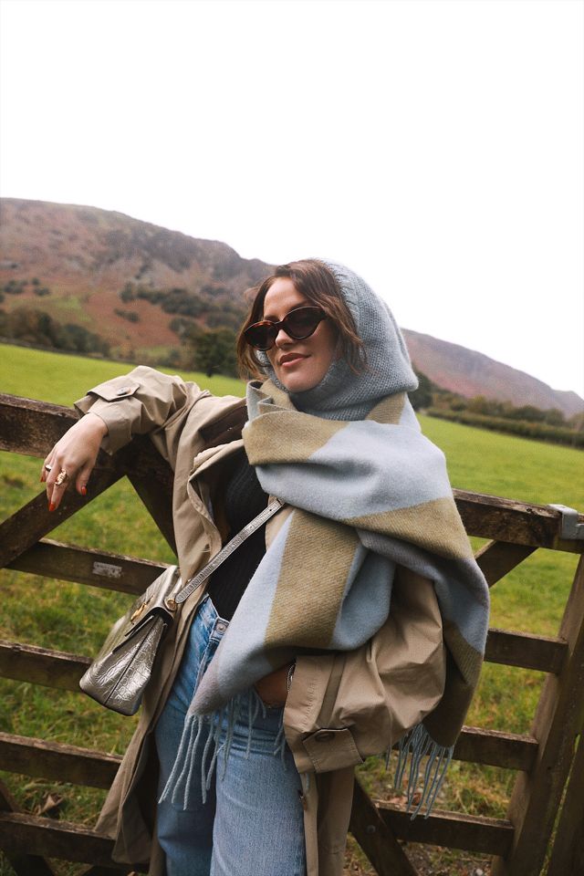 Écharpe en laine The Sweet Lassie Stripe The Tartan Blanket Co. x Amy Bell #1