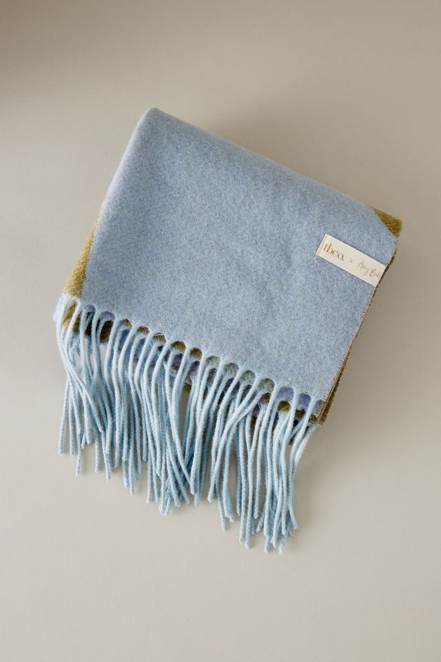 The Tartan Blanket Co. x Amy Bell The Sweet Lassie Stripe Wool Scarf ...