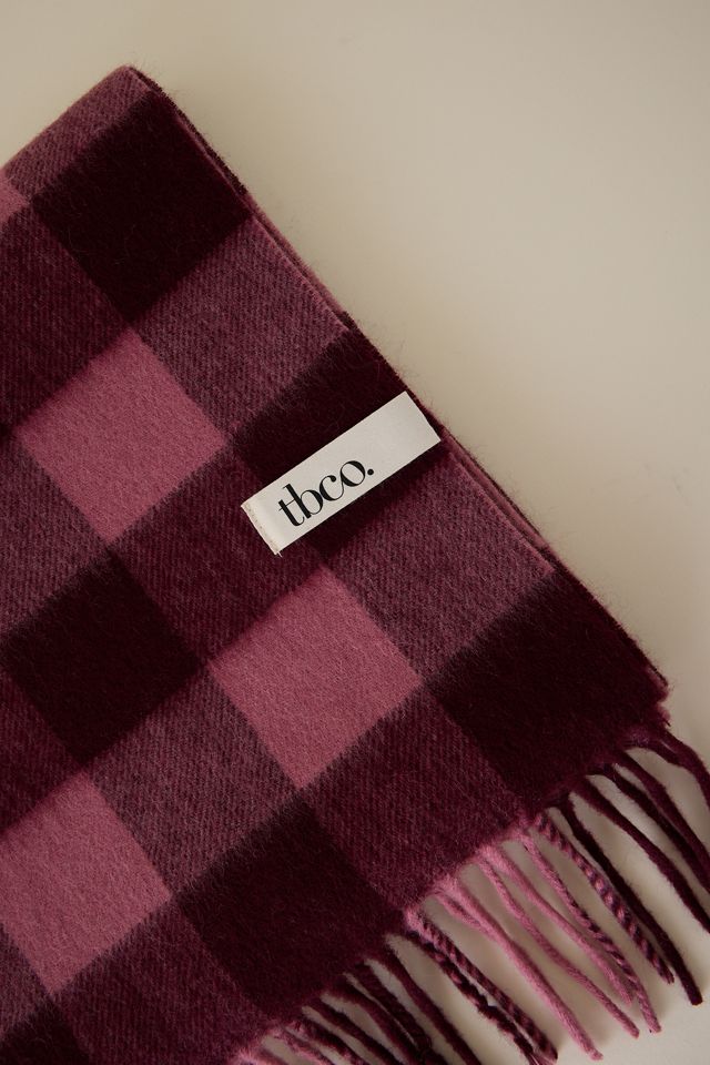 TBCo Skinny Gingham Scarf #1