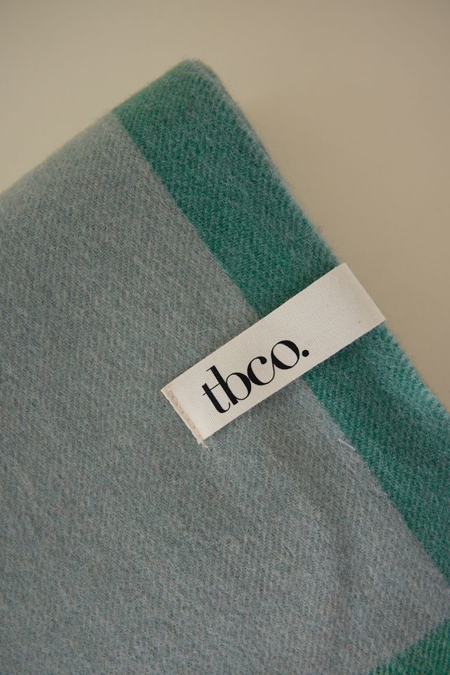TBCo Lambswool Oversized Check Scarf #1