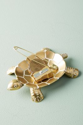 Brass Turtle Trinket Dish