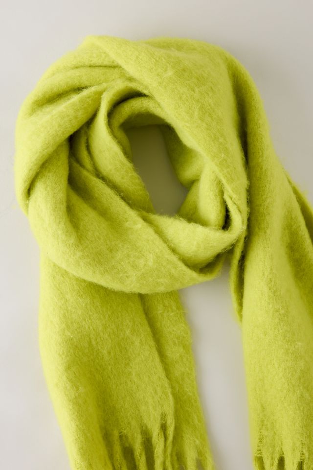 Écharpe surdimensionnée de couleur unie #3