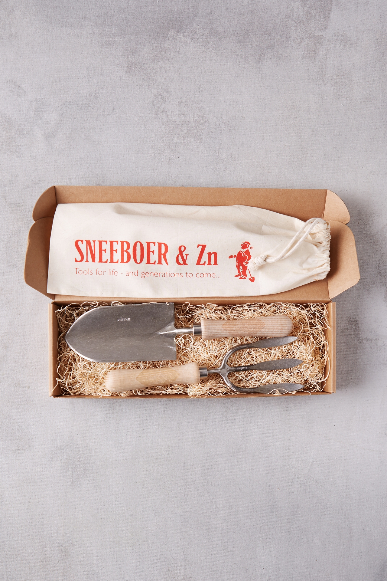 Sneeboer Trowel & Fork Gift Set