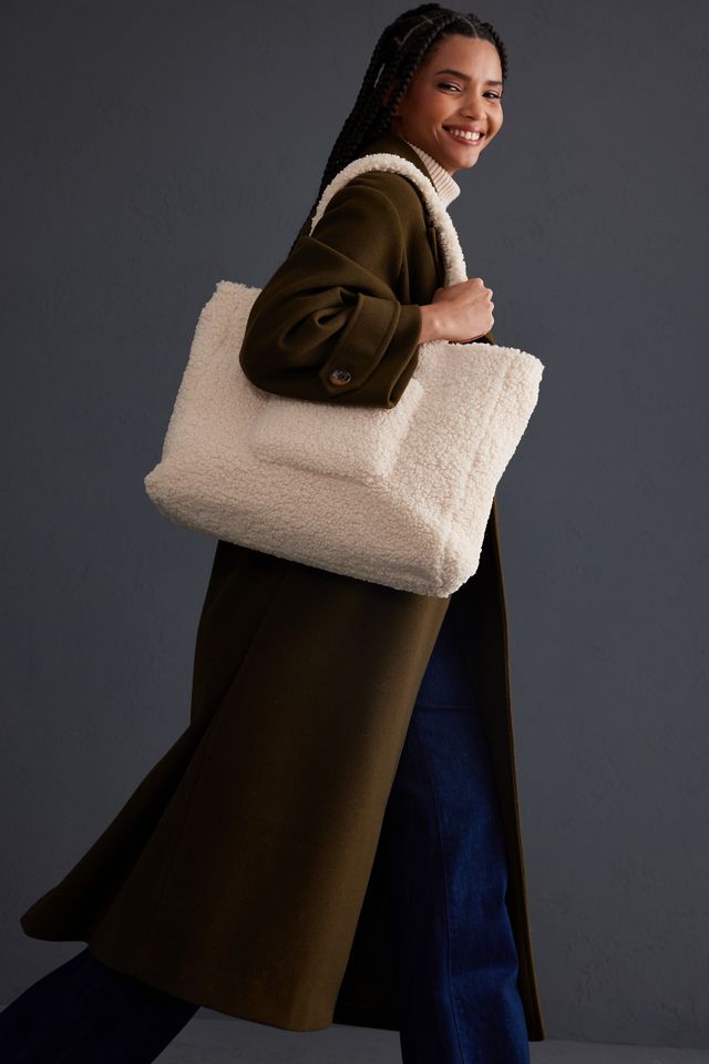 UGG Adrina Sherpa Tote Bag | Anthropologie UK