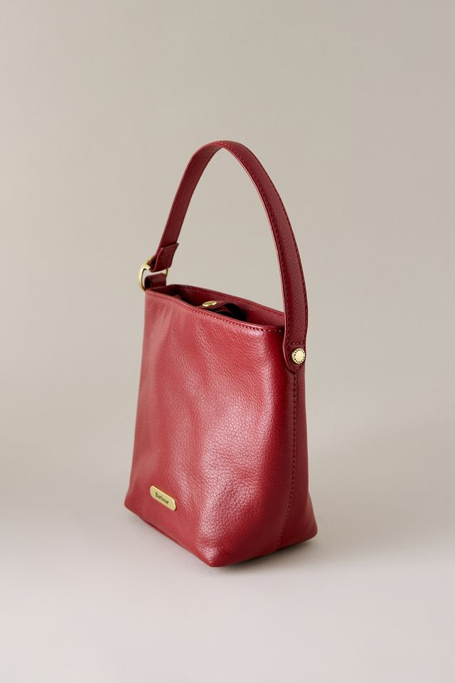 Barbour Cedar Mini Leather Bucket Bag #2