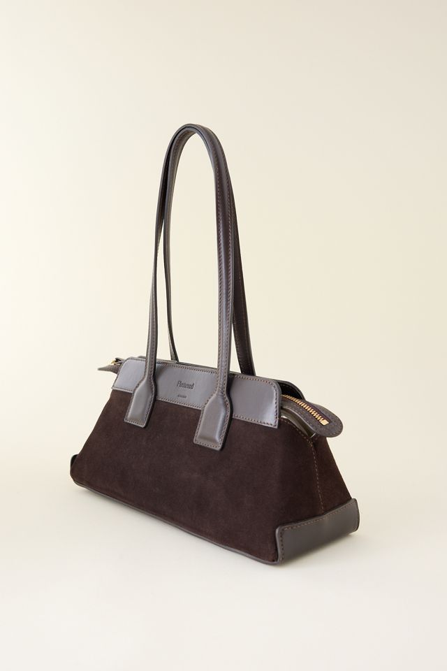 Flattered Greta Suede & Leather Shoulder Bag #4