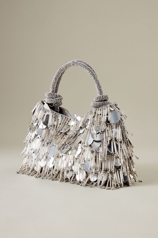Steffi Beaded Sequin Shoulder Bag #4