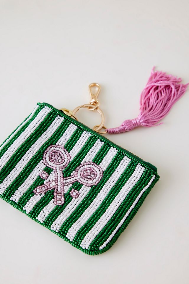Beaded Coin Purse: Rackets Edition #2
