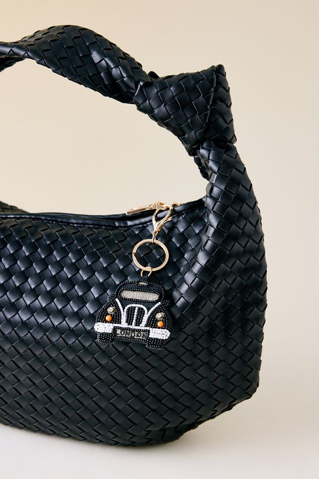 Beaded London Taxi Bag Charm #1