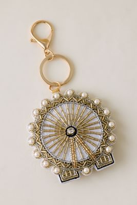 Beaded London Eye Bag Charm
