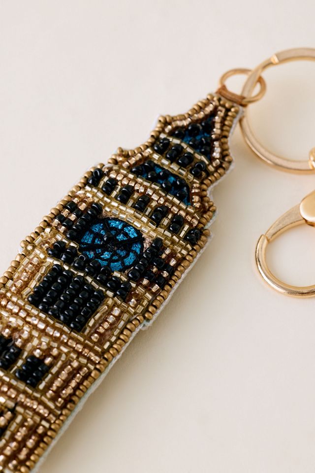 Beaded Big Ben Bag Charm #1
