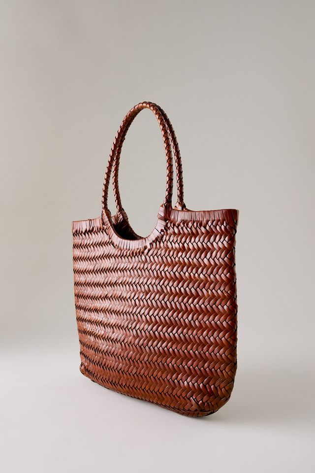 Bolso Mini Nola de Cuero Tejido #3
