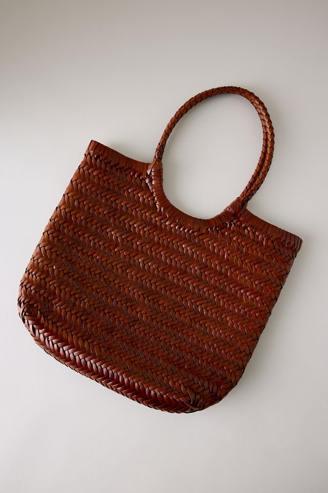 Bolso Mini Nola de Cuero Tejido #4