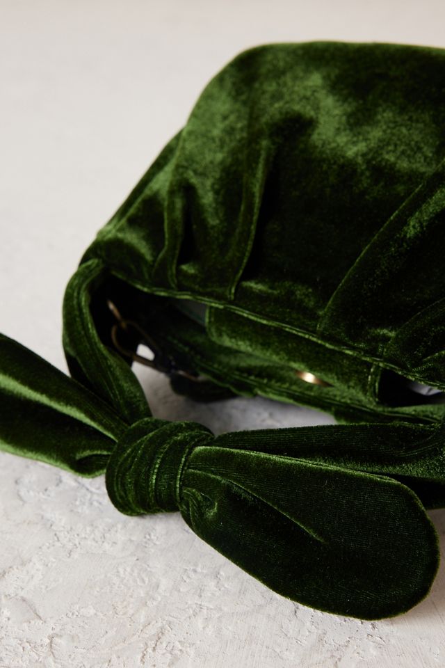 Mini Velvet Satchel Bag #4