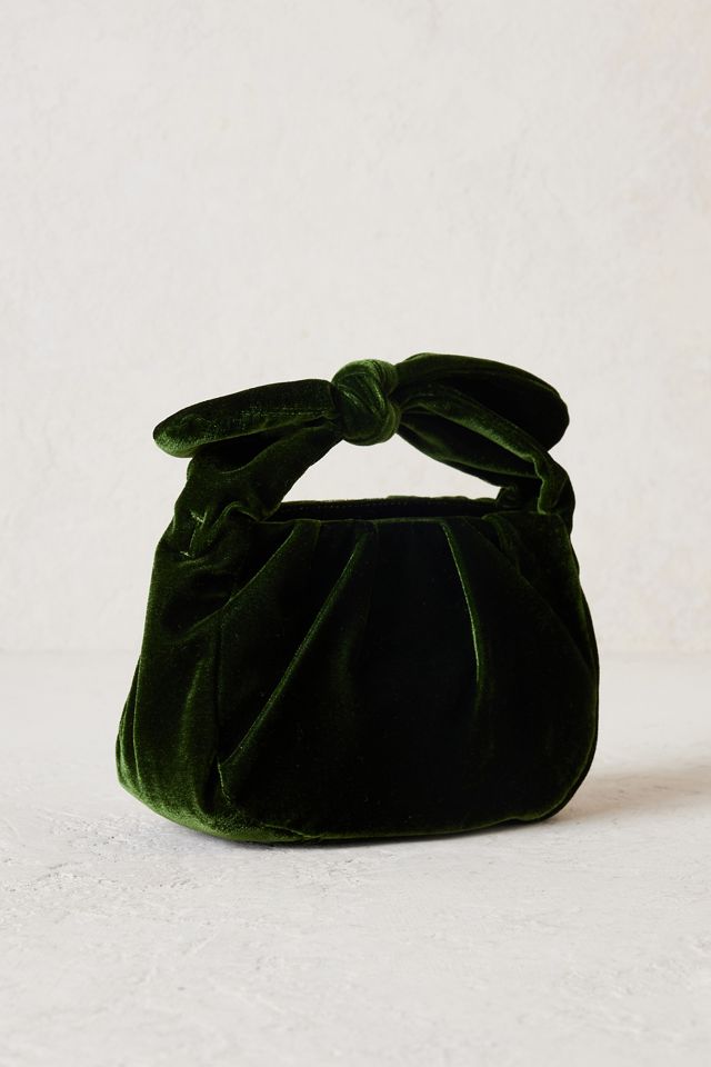 Mini Velvet Satchel Bag #1