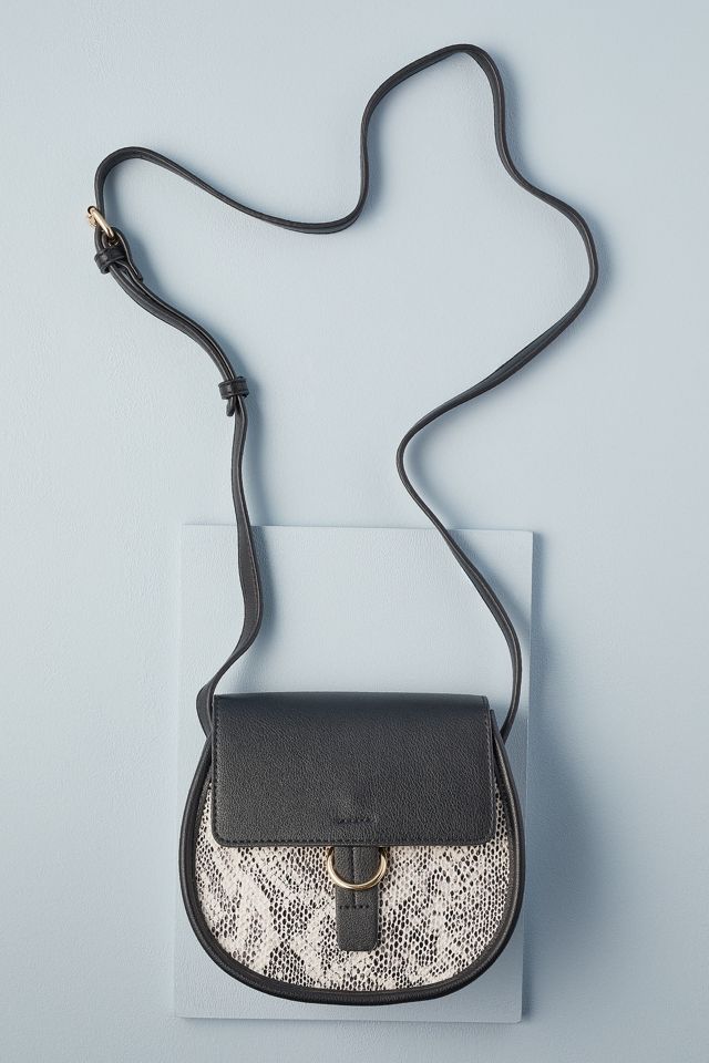 Snake Print Crossbody Bag #1