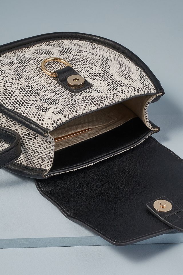 Snake Print Crossbody Bag #2