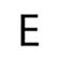 E