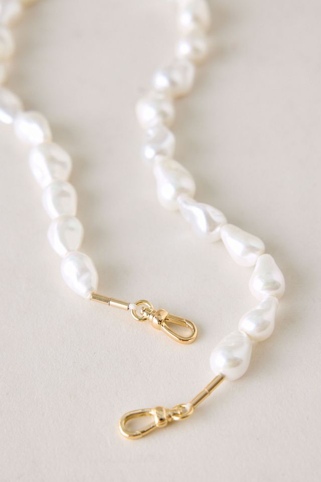 Faux-Pearl Phone Charm #1
