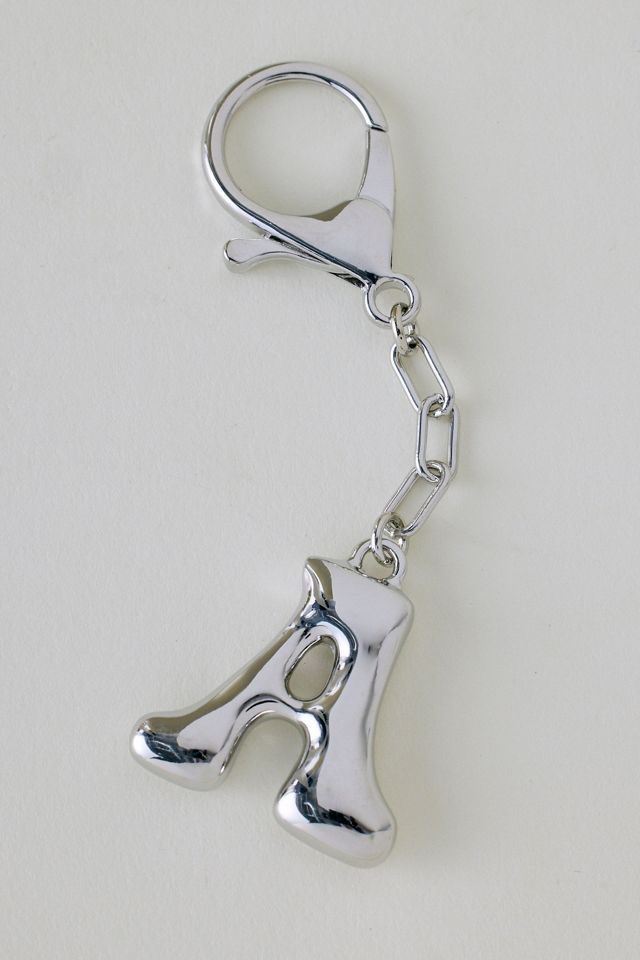 Bubble Letter Monogram Bag Charm #1