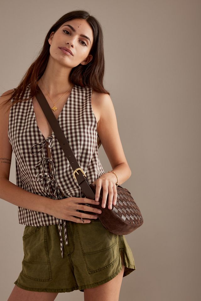 Mini Checkerboard Crossbody Bag #4