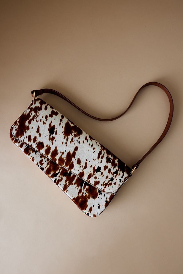 Animal Print East West Leather Shoulder Bag #3