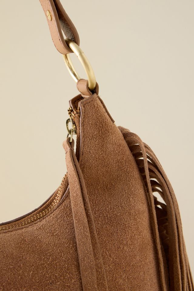 Suede Fringe Shoulder Bag #3