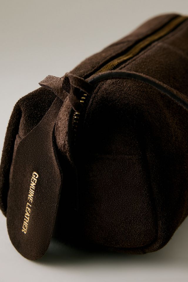 Borsa a Botte in Pelle Scamosciata #3
