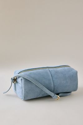 Wildleder-Barrel-Tasche