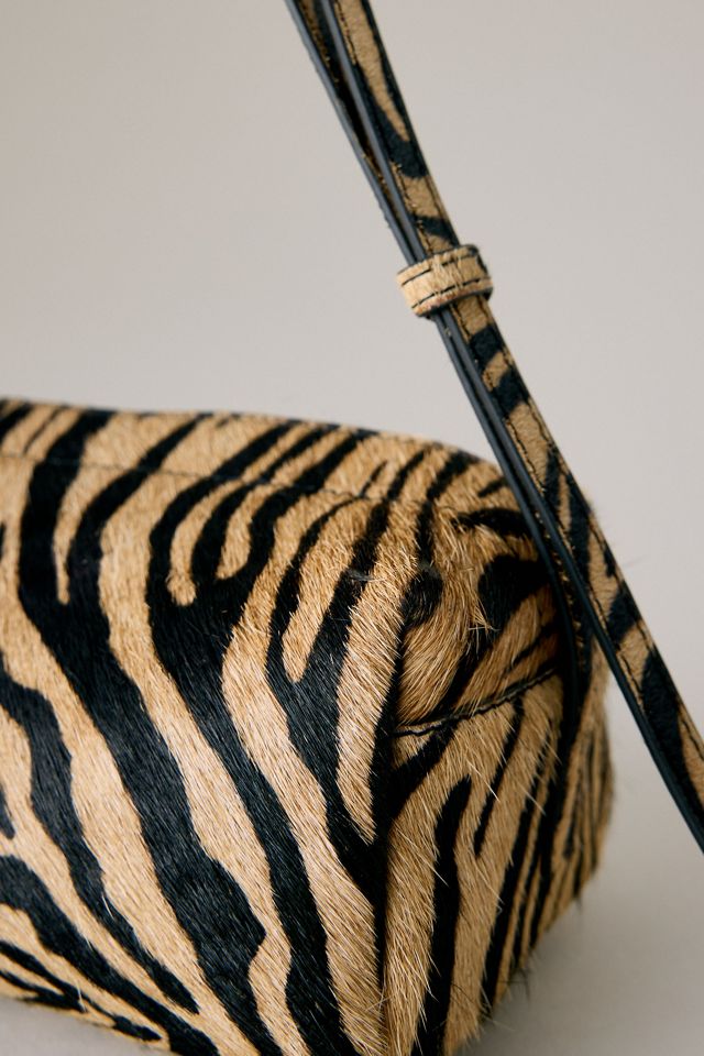 Zebra Print Barrel Bag #6