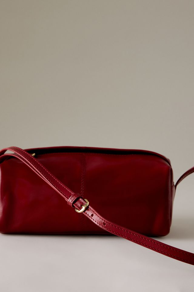 Bolso de Barril de Cuero de Alto Brillo #3
