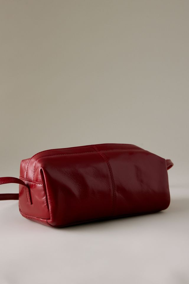 Bolso de Barril de Cuero de Alto Brillo #4