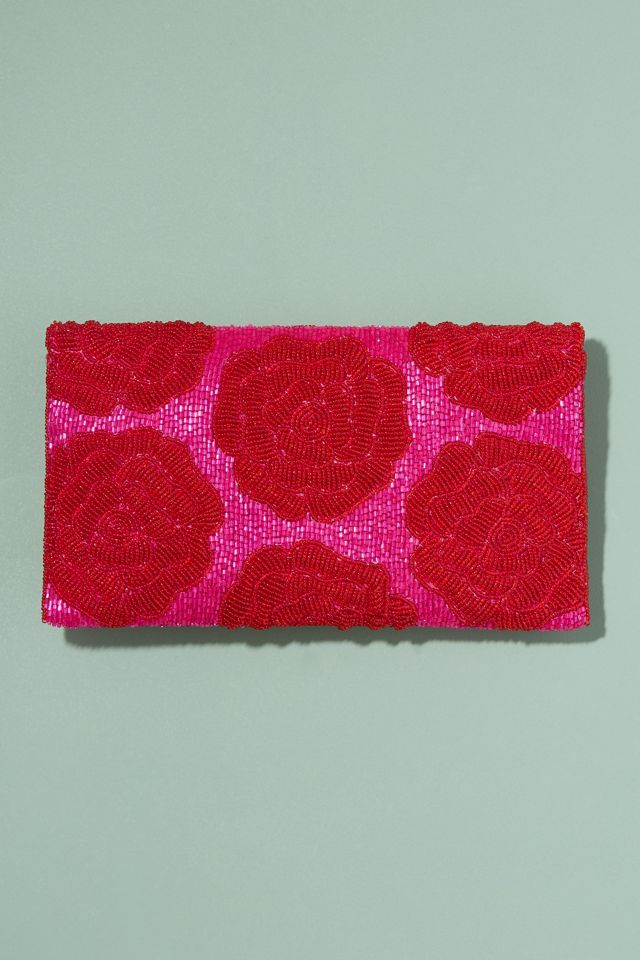 From St Xavier Rosie Beaded Clutch #1