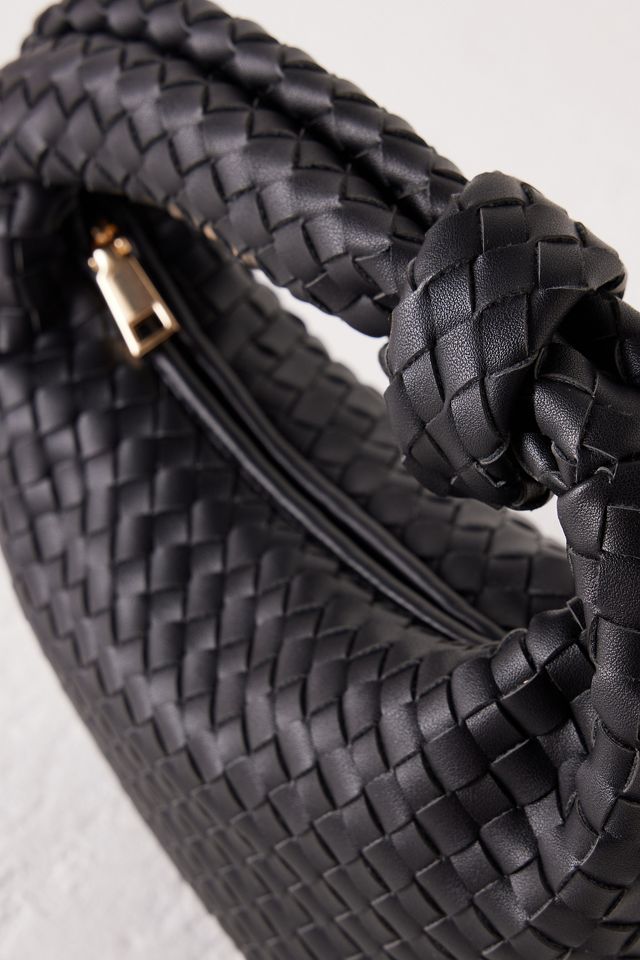 Melie Bianco Larissa Woven Faux-Leather Shoulder Bag #3