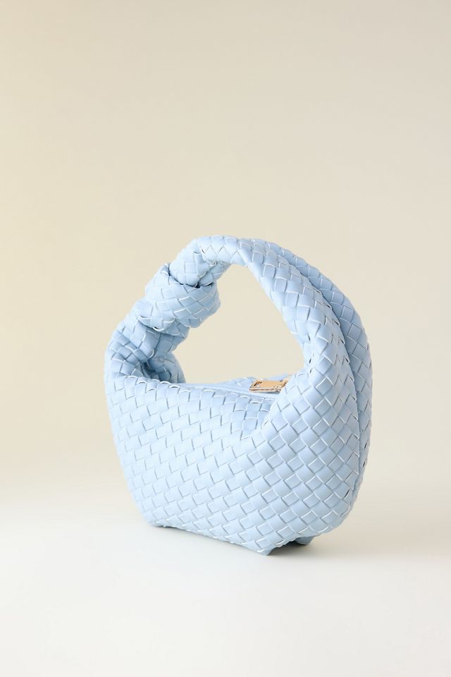Melie Bianco Larissa Schultertasche aus gewebtem Kunstleder #4