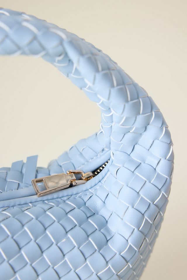 Melie Bianco Larissa Schultertasche aus gewebtem Kunstleder #5
