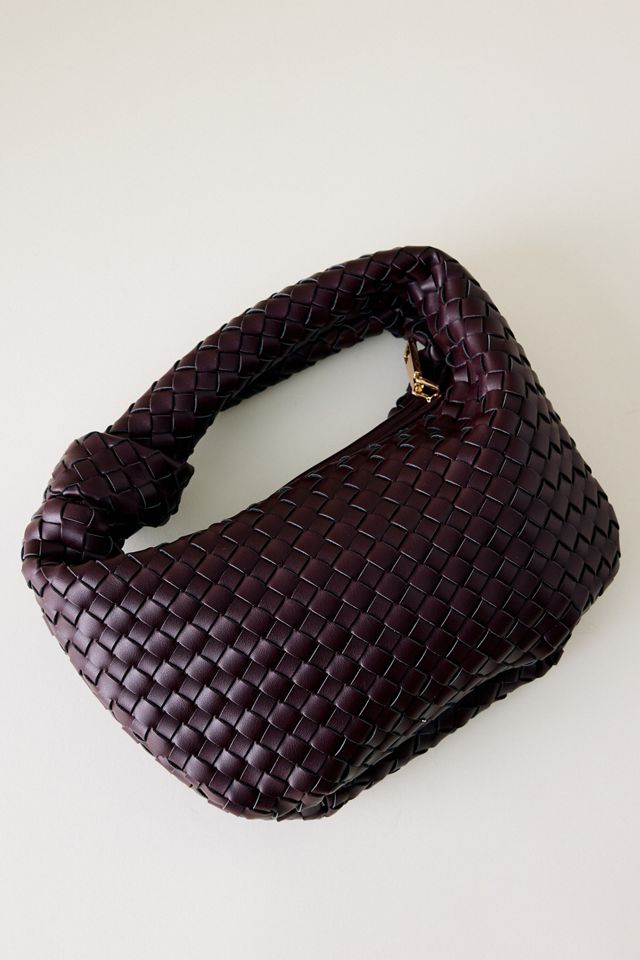 Melie Bianco Larissa Woven Faux-Leather Shoulder Bag #3