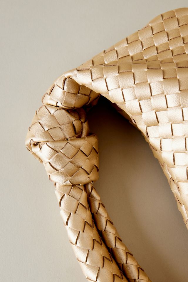 Melie Bianco Larissa Woven Faux-Leather Shoulder Bag #3