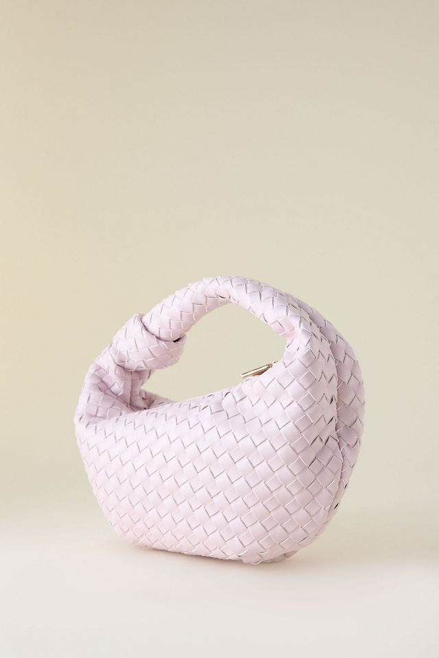 Sac à bandoulière en simili cuir tissé Melie Bianco Larissa #2