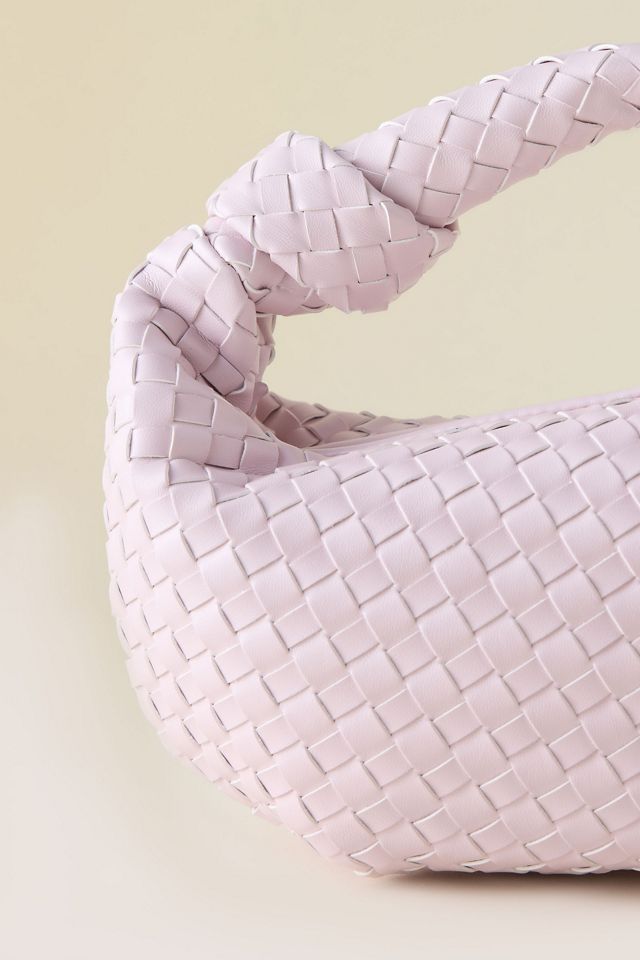 Sac à bandoulière en simili cuir tissé Melie Bianco Larissa #3