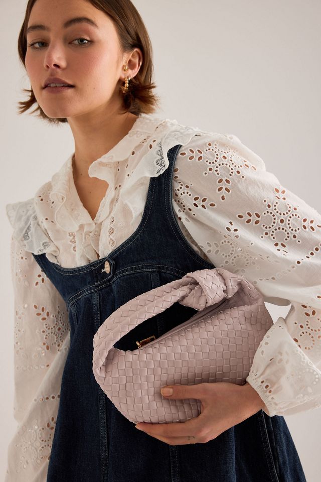 Melie Bianco Larissa Geflochtene Schultertasche aus Kunstleder #4