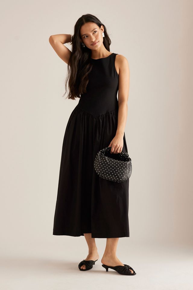 Bolso de Hombro de Cuero Sintético con Tachuelas Melie Bianco Larissa #5