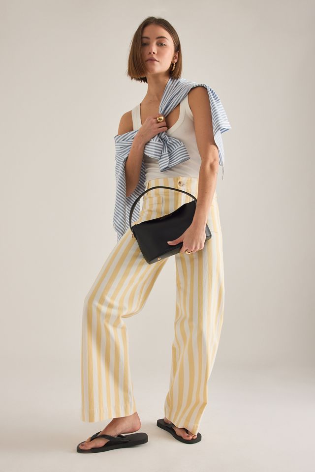 Bolso de Hombro de Cuero Sintético Lana Melie Bianco #1