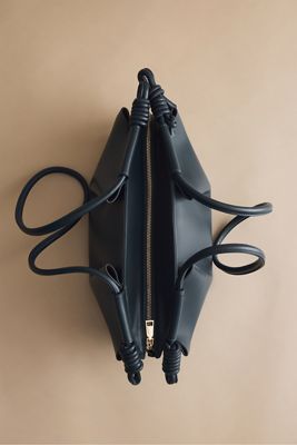 Sac à nœud Candace en cuir végan